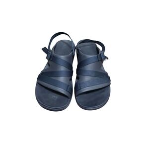 Chaco Strap on Hiking Outdoors Navy Blue Men's Size 15